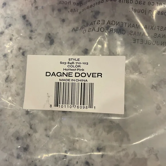 NWT Dagne Dover Ace Belt Bag Fanny Pack in Color Hottest Pink - Picture 2 of 5